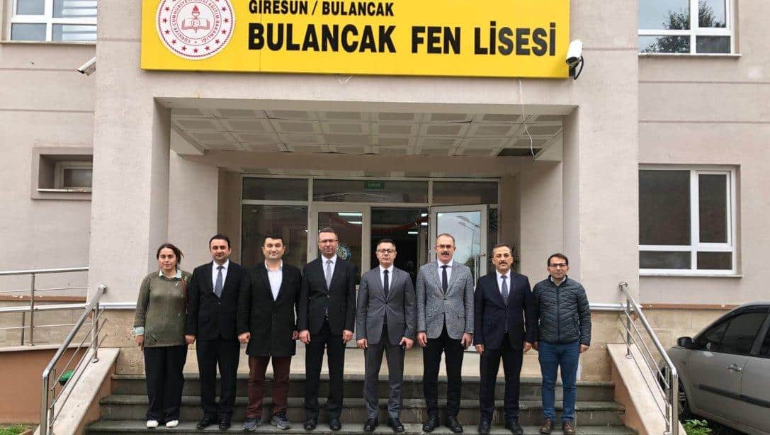 SAYIN KAYMAKAMIMIZ ÜNAL KOÇ FEN LİSESİNİ ZİYARET ETTİ