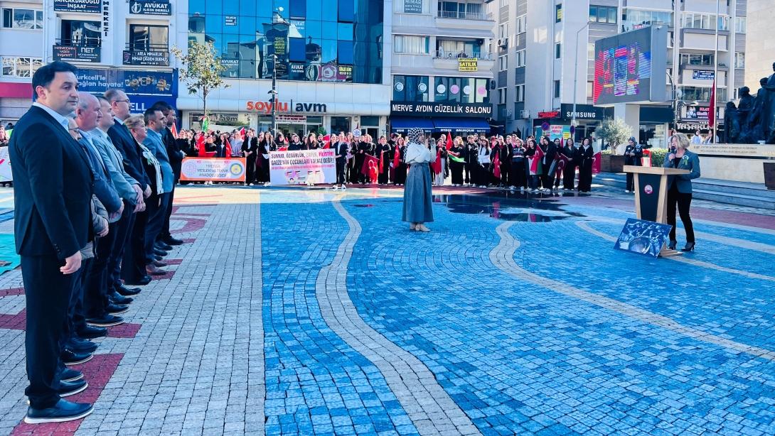 İLÇEMİZDE ÇEDES GAZZE İÇİN SEFERBER OLDU