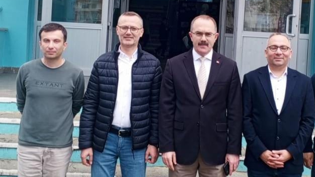 İlçe Milli Eğitim Müdürü Şenel Bulut'tan Güzelyalı İlk/Ortaokulu'na Ziyaret